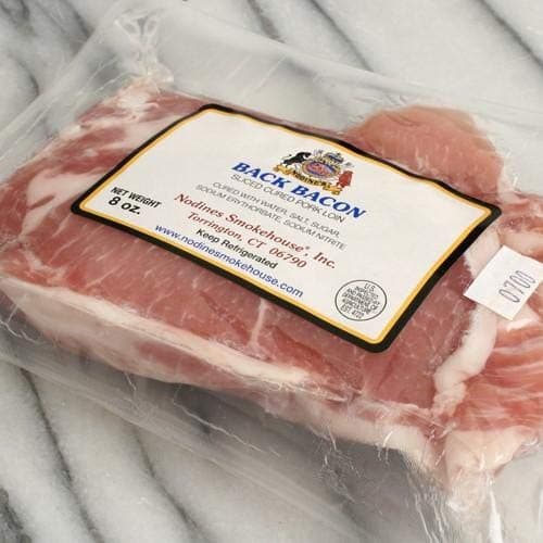 Nodine's Back Bacon (8 ounce) - Pack of 3