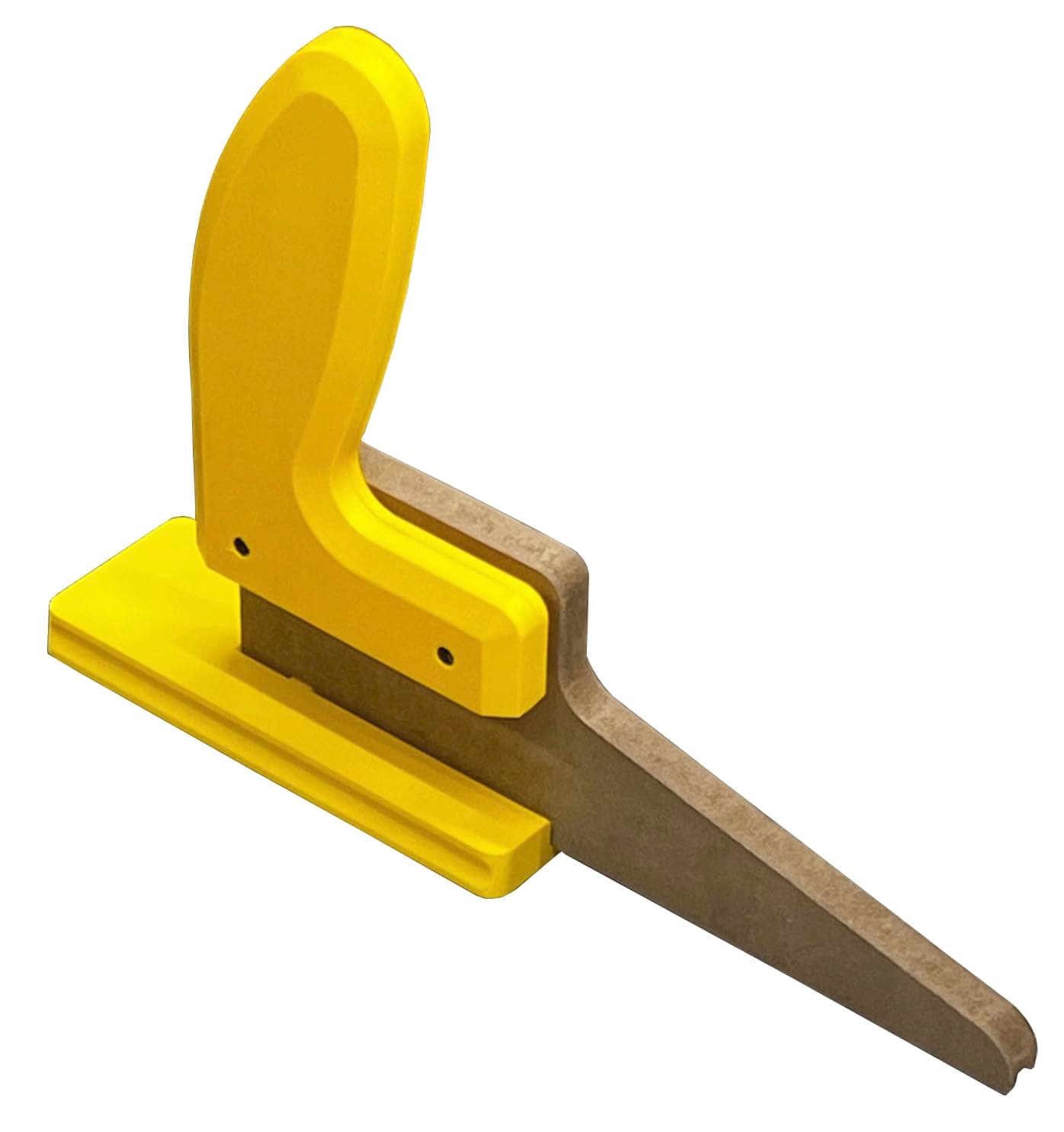 SavR Push Block for Table Saw and Router Table, Safe Design with Magnetic Fence Mount, Replaceable MDF Base Woodworking Accessories