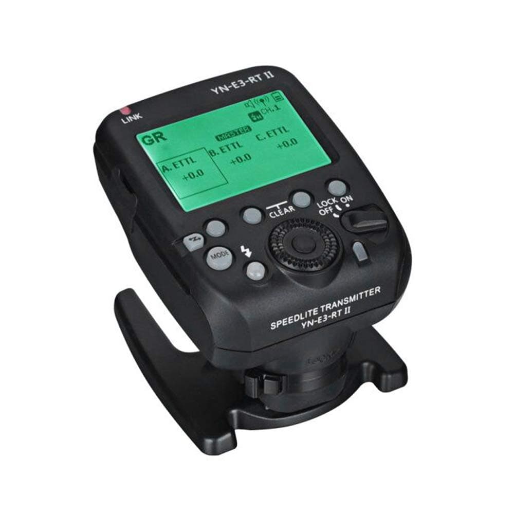 YONGNUO YN-E3-RT II On-Camera Flash Speedlite Transmitter Flash Trigger Compatible for ST-E3-RT/600EX-RT/YN-E3-RT/YN968EX-RT/YN600EX-RTII/YN686EX-RT/YNE3-RX +Andoer Cleaning Clothh