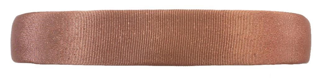 Caravan Grosgrain Fabric Covered Headband In Assorted Colors To Match