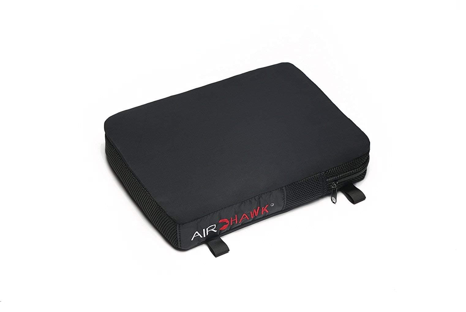Airhawk 11" x 9" Cruiser Pillion Motorcycle Seat Cushion - Lightweight Portable Inflatable Multi-Cell Air Pad with Cover