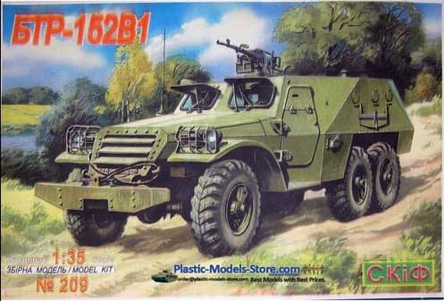 BTR-152B1 Soviet Armored Personnel Carrier BTR-140 1/35 209