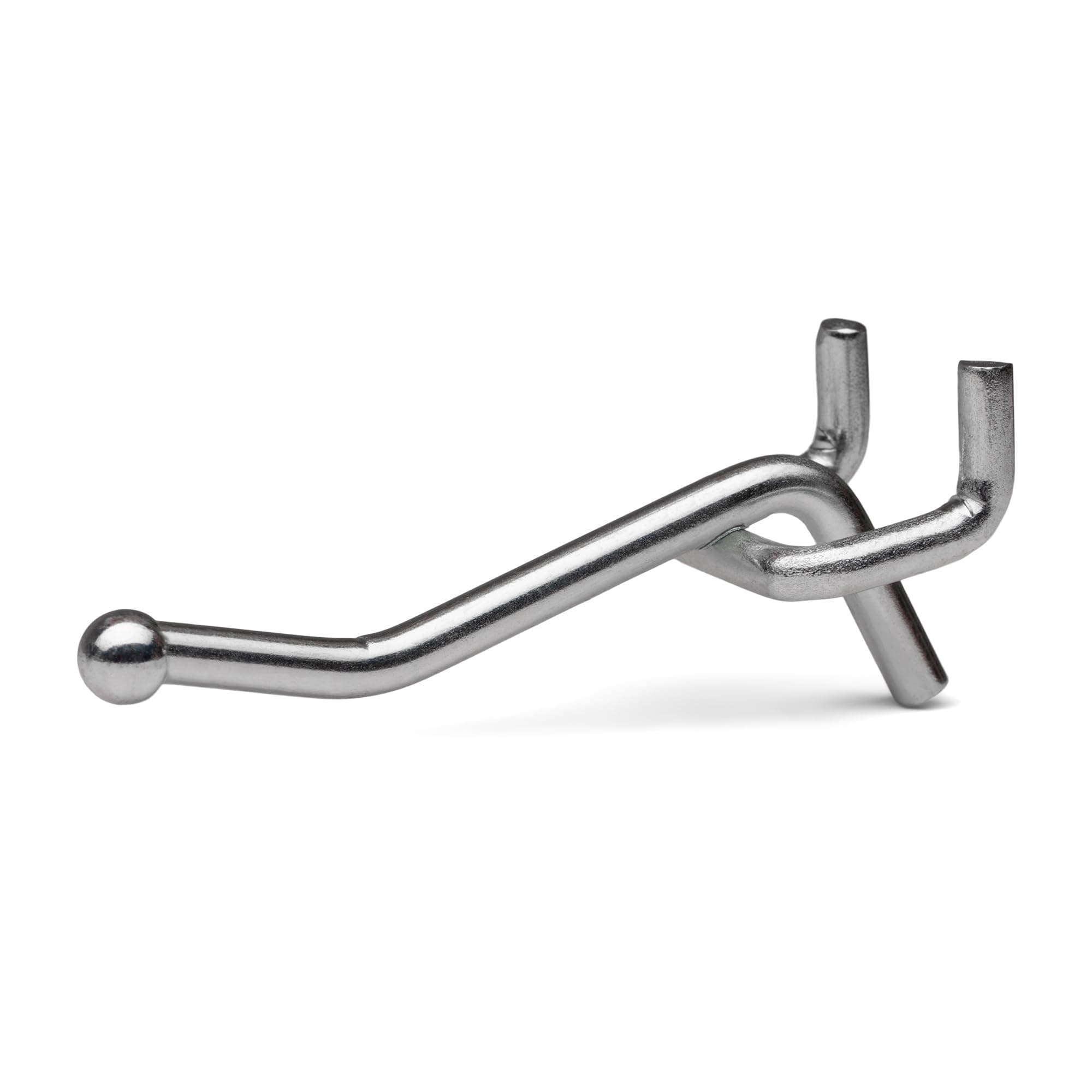 Presa Metal Peg Board Shelving Hooks, 2-inch, 25-pack