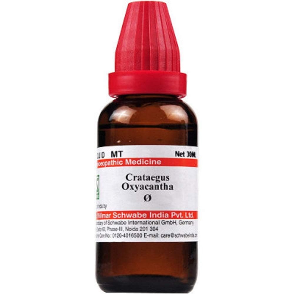 Willmar Schwabe Homeopathy Crataegus Oxyacantha Mother Tincture Q (30 Ml) By