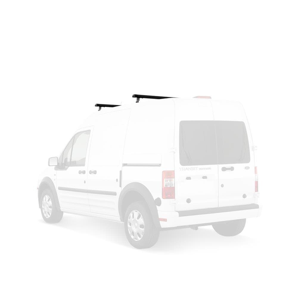 Vantech USA Black Transit Connect J1000 bolt-on ladder roof rack 50" bars