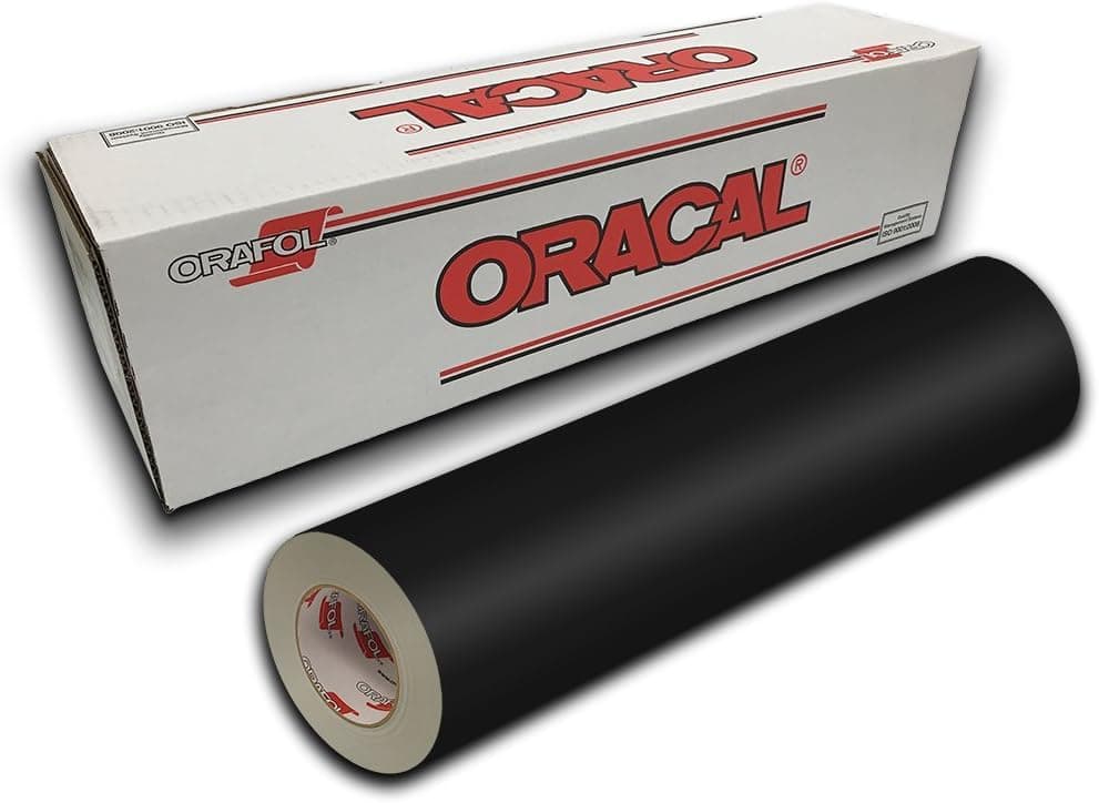 651 Matte Vinyl Roll Bulk 24" x 150ft - Black