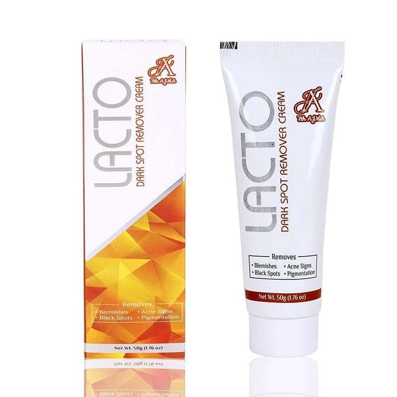 7THAJMA Lacto Dark Spot Remover Cream | Skin Radiance | Uneven Skin Tone | Youthful Appearances | Fades Blemish | Reduced hyperpigmentation For Unisex 50G (Pack of 1)
