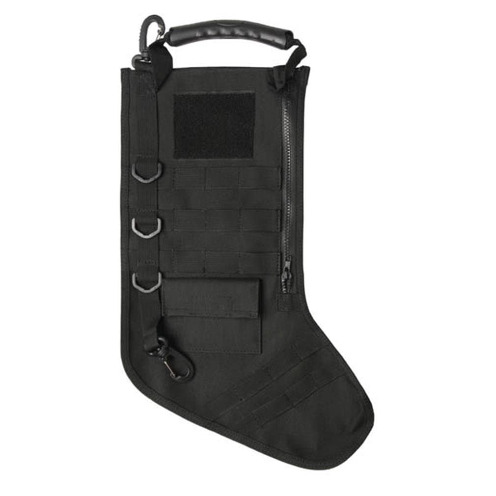 RUCKUP RUXMTSB Tactical Christmas Stocking, Full, Black