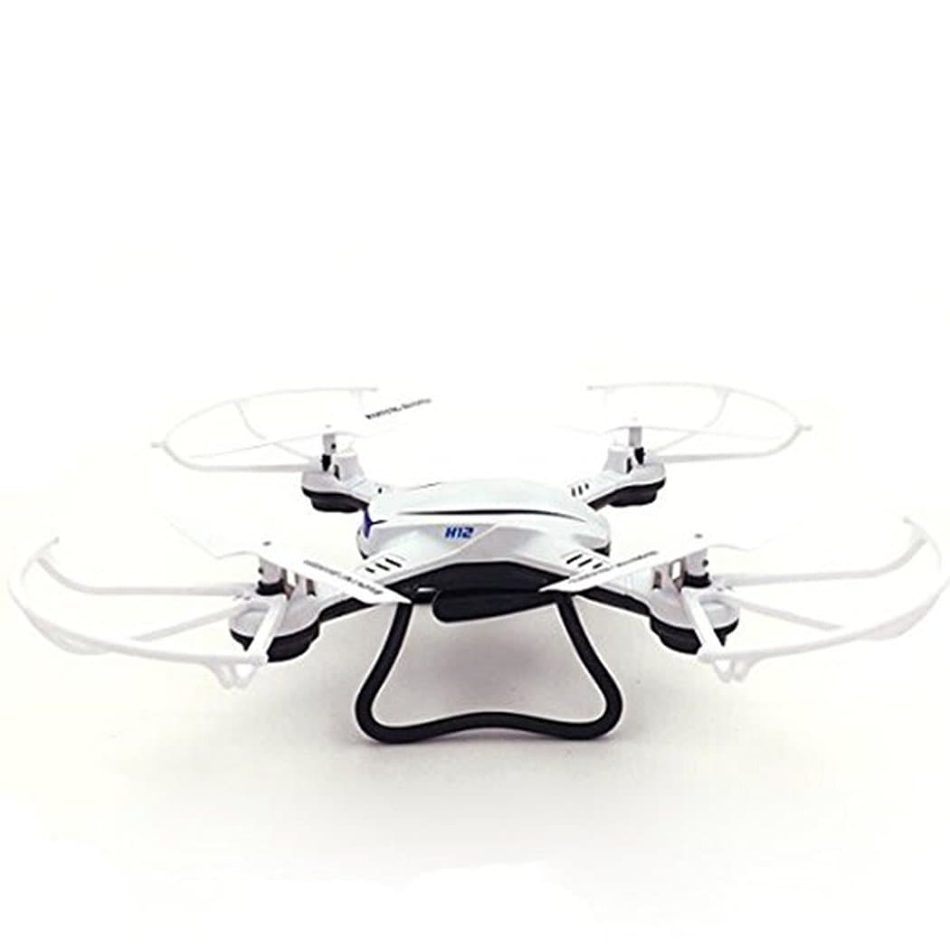 JJRC H12C-5 Headless Mode One Key Return RC Quadcopter With 5MP Camera (White, H12C5)