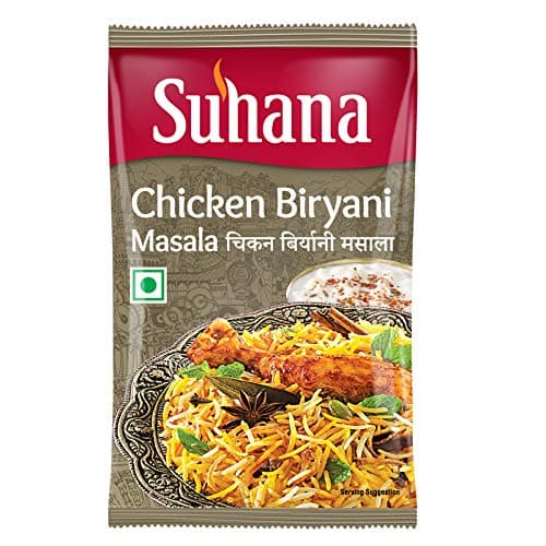 Suhana Chicken Biryani Masala 200g Pouch - Pack of 4