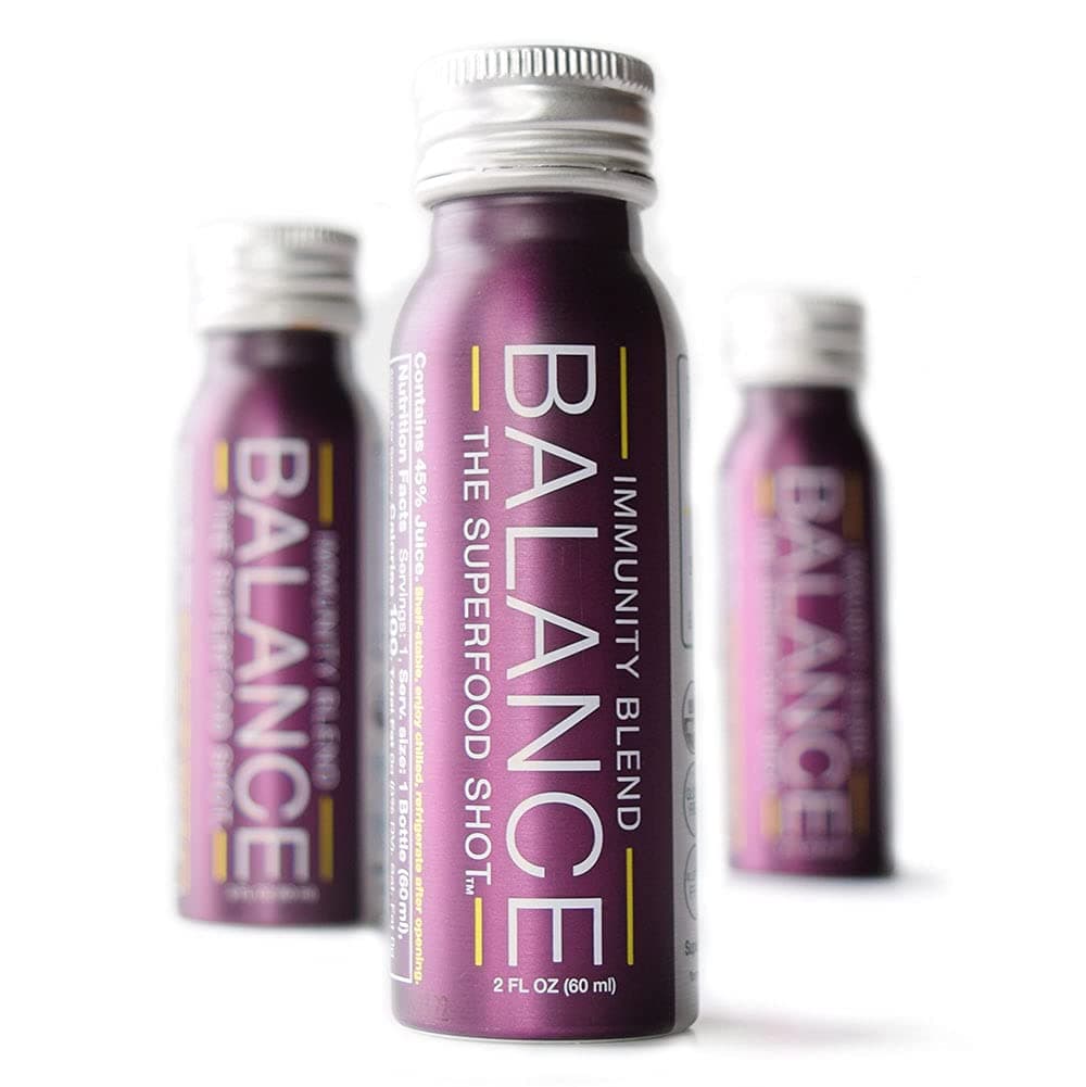 Organic Shots for wellness w/ Sambucus Elderberry, Real Vitamin C & 1/2 Day of Fruits & Vegetables -- 2oz Daily Immune Support Drink for Kids & Adults on the Go, Vegan, Gluten-Free (2 Pack)