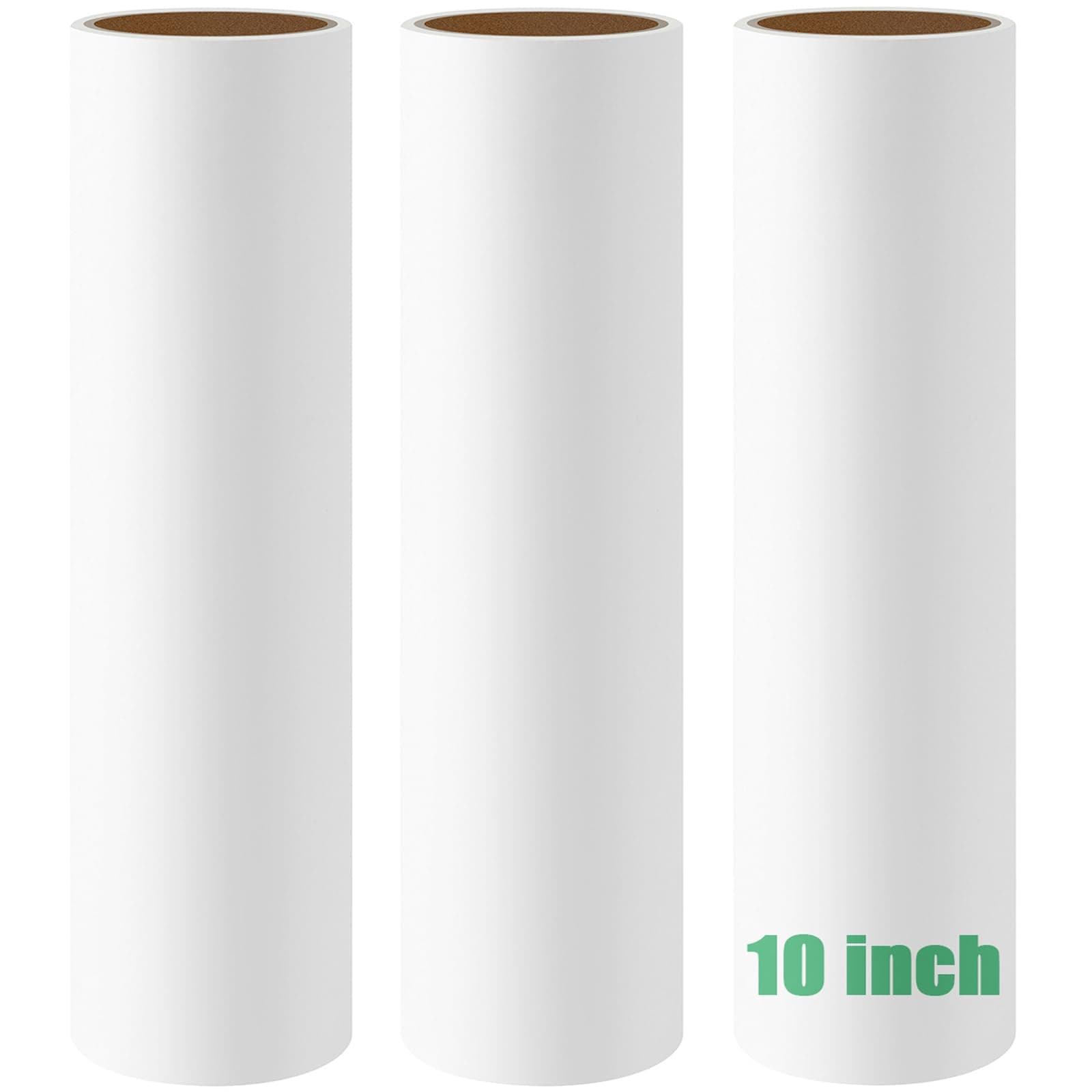 Large Lint Roller Refills 10 inch Wide Ultra Sticky Mega Roller Refills for Evercare Layers Smart Design Leo Cleaning Floor Roller for Removing Pet Hair, 3 Pack Total 180 Sheets