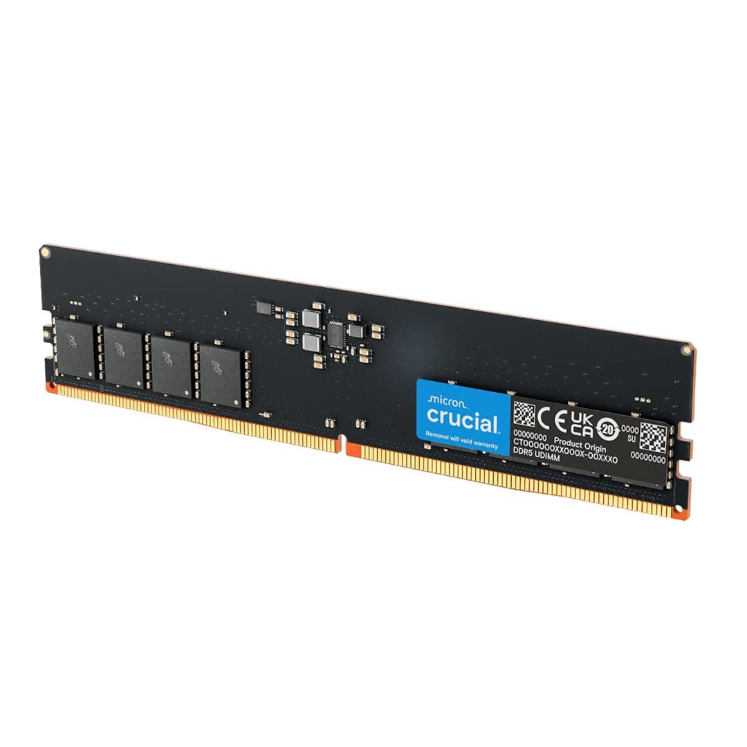 Crucial Desktop Memory 32GBx2 DDR5-5600 Authorized Dealer Warranty CT2K32G56C46U5