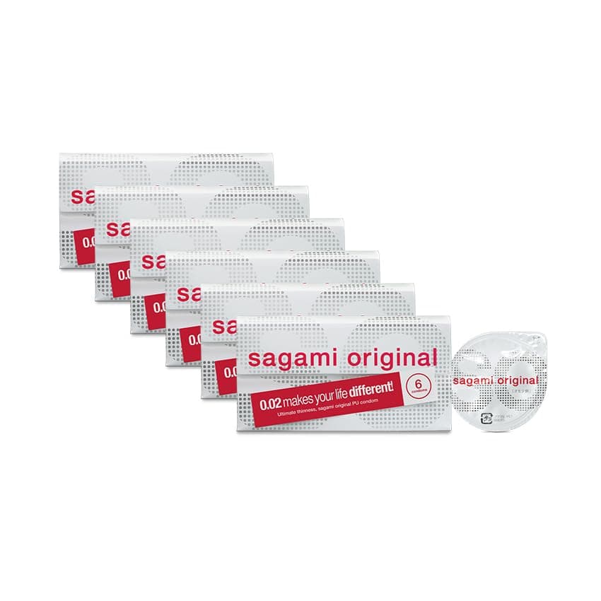 Original 0.02 Standard | Super Thin | Super Strong | Non Latex PU Condoms (36 Pack)