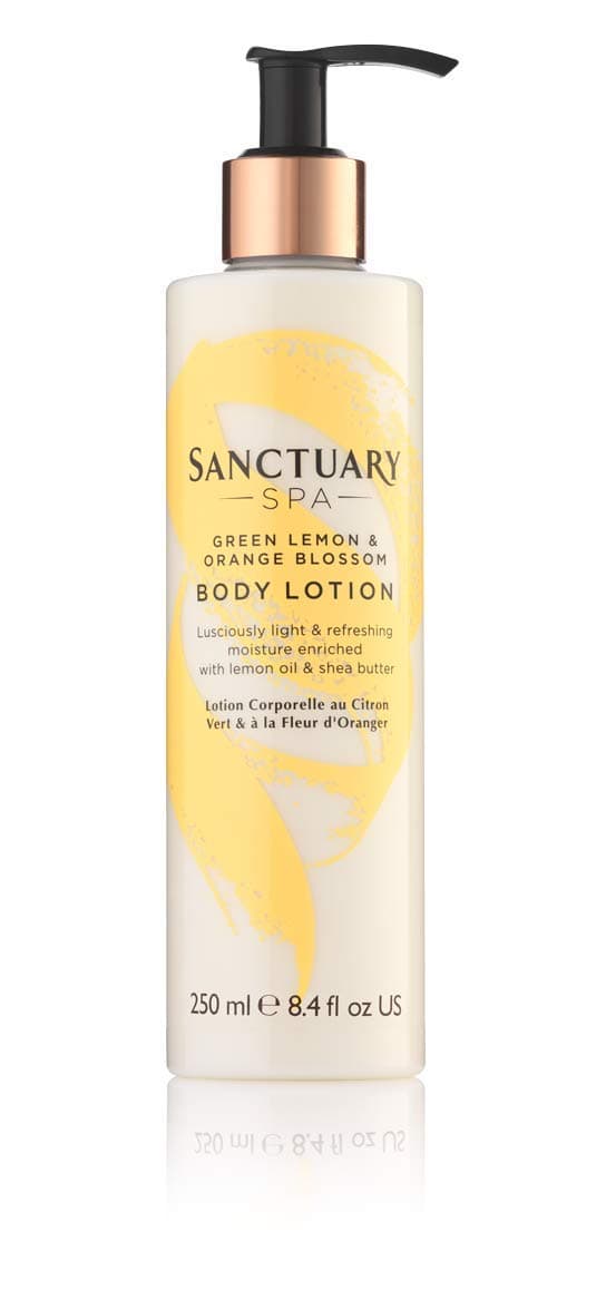SANCTUARYSpa Body Lotion, Green Lemon and Orange Blossom Body Moisturiser, 250ml