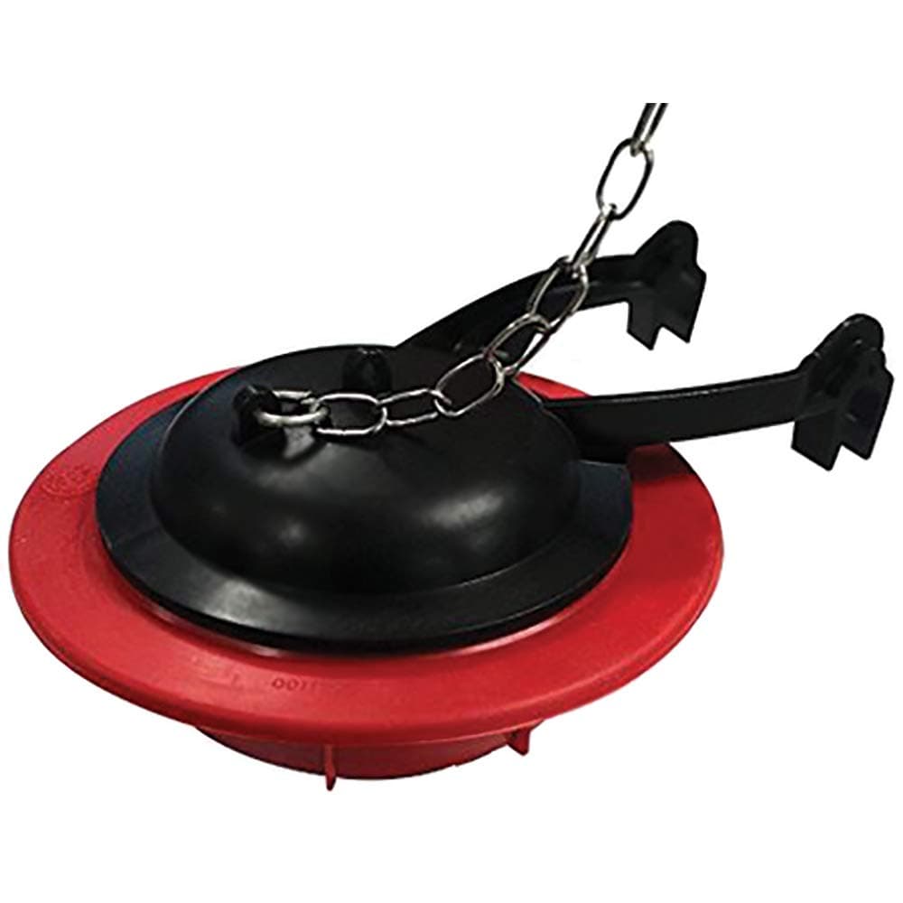 Toto THU500S Replacement Flapper for Select 3 Inch Flush Valve Tanks, Red (2 Pack)