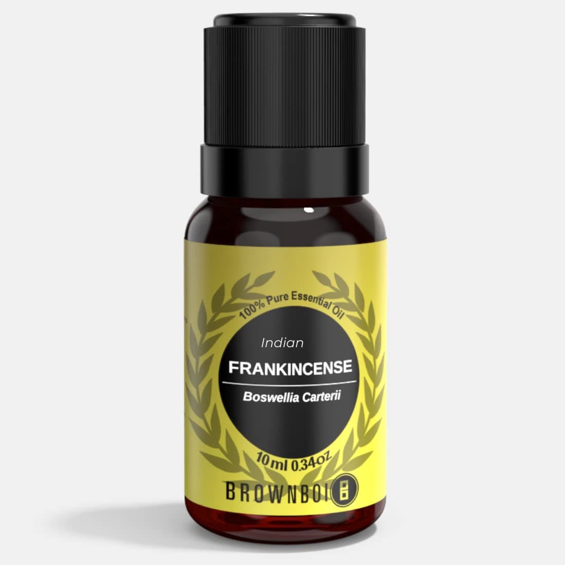 BrownBoi Indian Resin Frankincense Essential Oil | Frankincense Oil For Face & Skin | Essential Oil For Holy Anointing Oil & Diffuser | Aromatherapy Oil For Anxiety Stress Relief & Mood Uplift