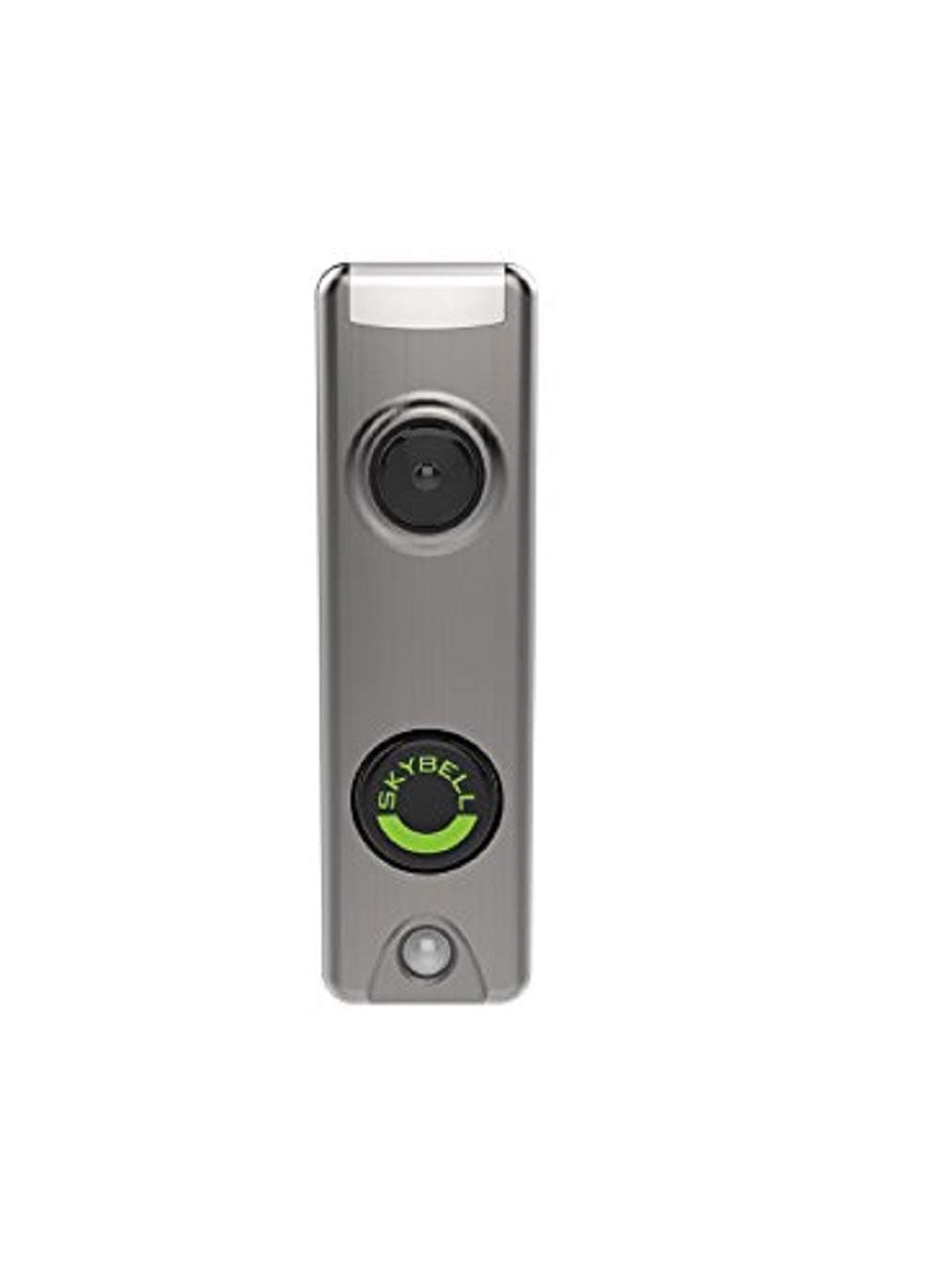SkyBell Slim Design 1080p Wi-Fi Video Doorbell Silver Finish