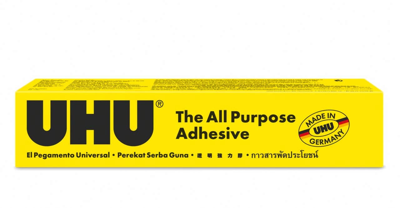 All Purpose Adhesive, The Tried And Tested Universal Glue For Almost All Gluing Cases Like Crafts And Repair, Tube, 125 ml, Transparent