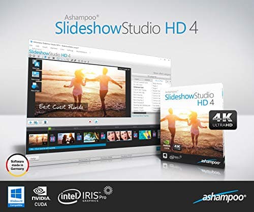 Slideshow Studio HD 4 for Windows 11, 10, 8.1, 7 - Turn your wedding, birthday and holiday photos into beautiful videos with music, transitions and effects
