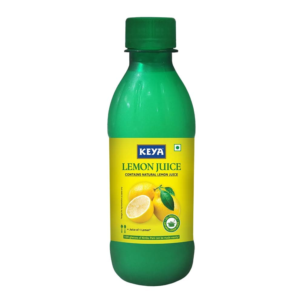 Fresh Lemon Juice | Contains Natural Lemon Juice | No Added Water, No Concentrate, No Sedimentation | Fresh for 24 Months | Quick, Easy, Hassle Free Essential | For Everyday Cooking & Beverages | 500 ml