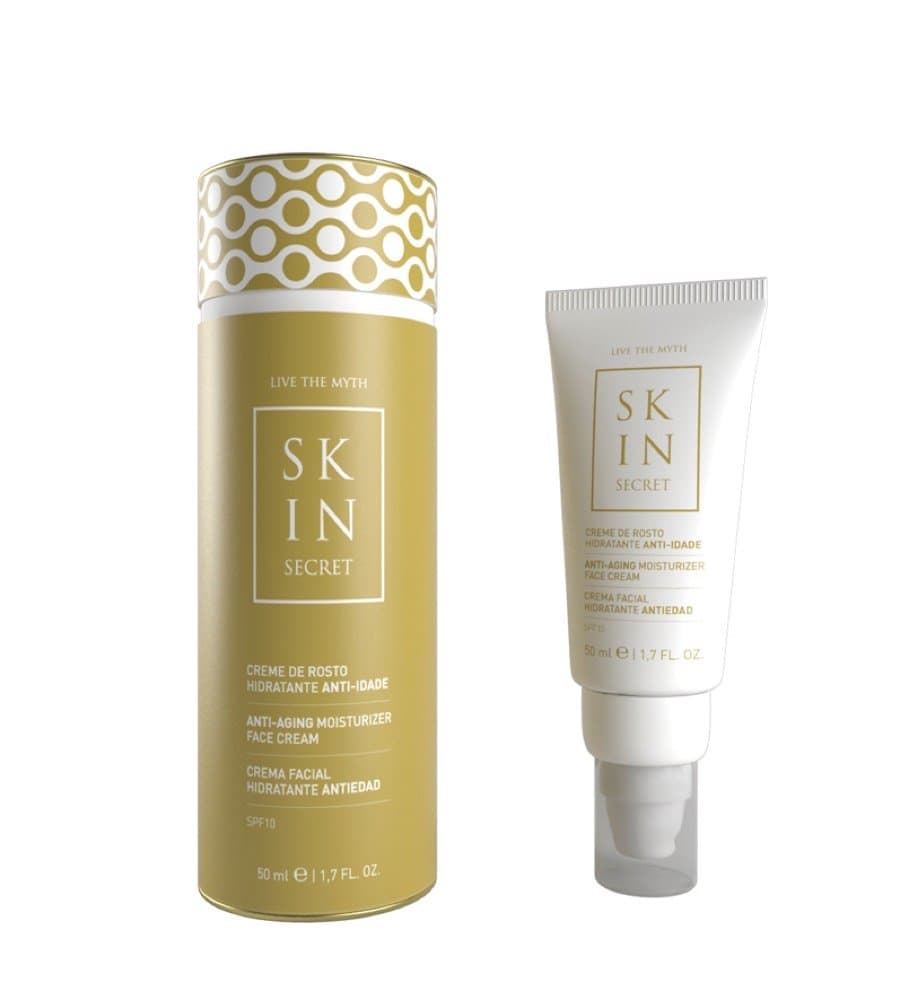 SkinSecret anti-aging moisturizer Spf10 50 ml / 1.7 fl.oz (Donkey milk, Pomegranate & Moringa)