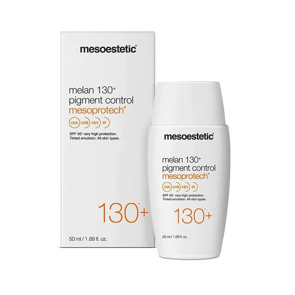 Mesoestetic Mesoprotech Melan 130 SPF & Pigment Control Face Cream For Sun Tan For Dry Skin