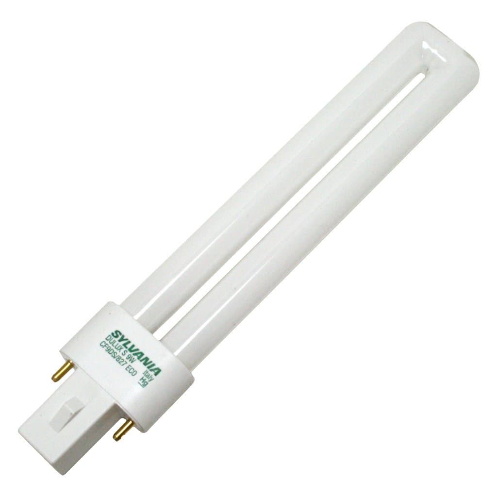 Sylvania 21272 Compact Fluorescent 2 Pin Single Tube 2700K, 9-watt