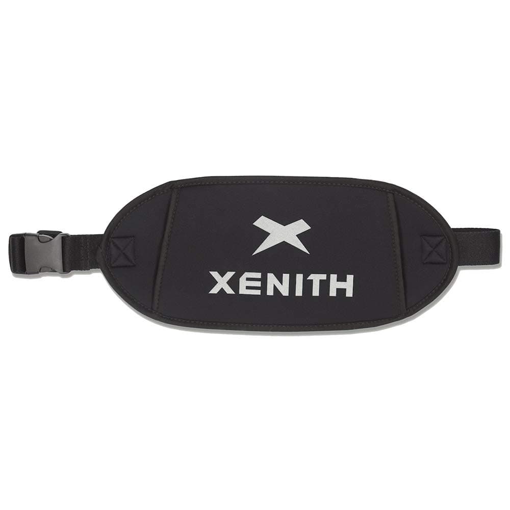 Xenith Football Hand Warmer- Neo-Shield Water and Wind Resistant- Interior Fleece Lining and Pocket for Heat Packs- 7mm Thick with Silicon Grip Nylon Belt and Easy Release Buckle- Colors Black/White