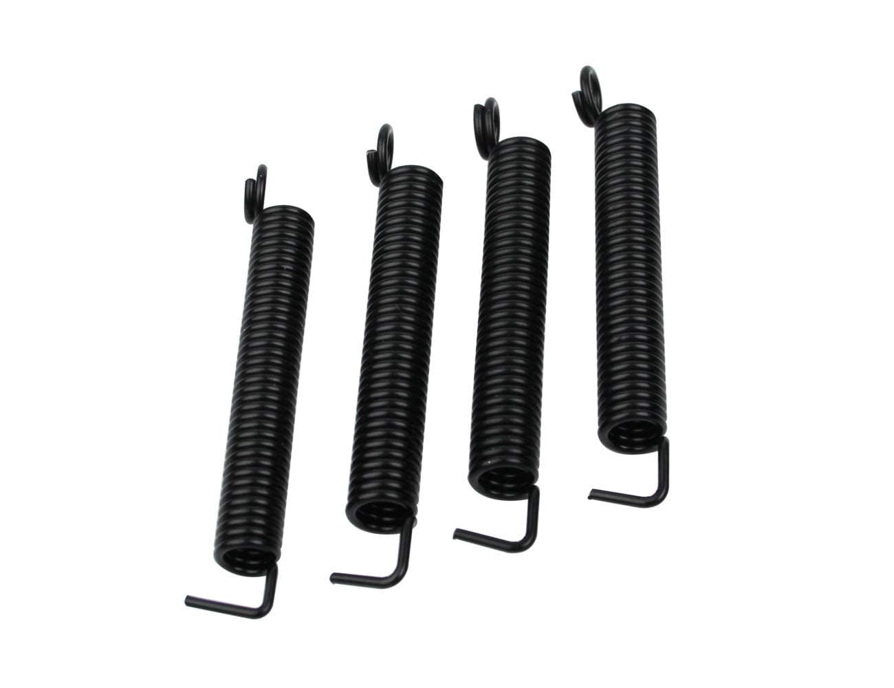 Noiseless Tremolo Springs (Set of 4) for FR Fender Strat ST Stratocaster Electric Guitar Bridge Instruments Accessories Replacement Part, Black