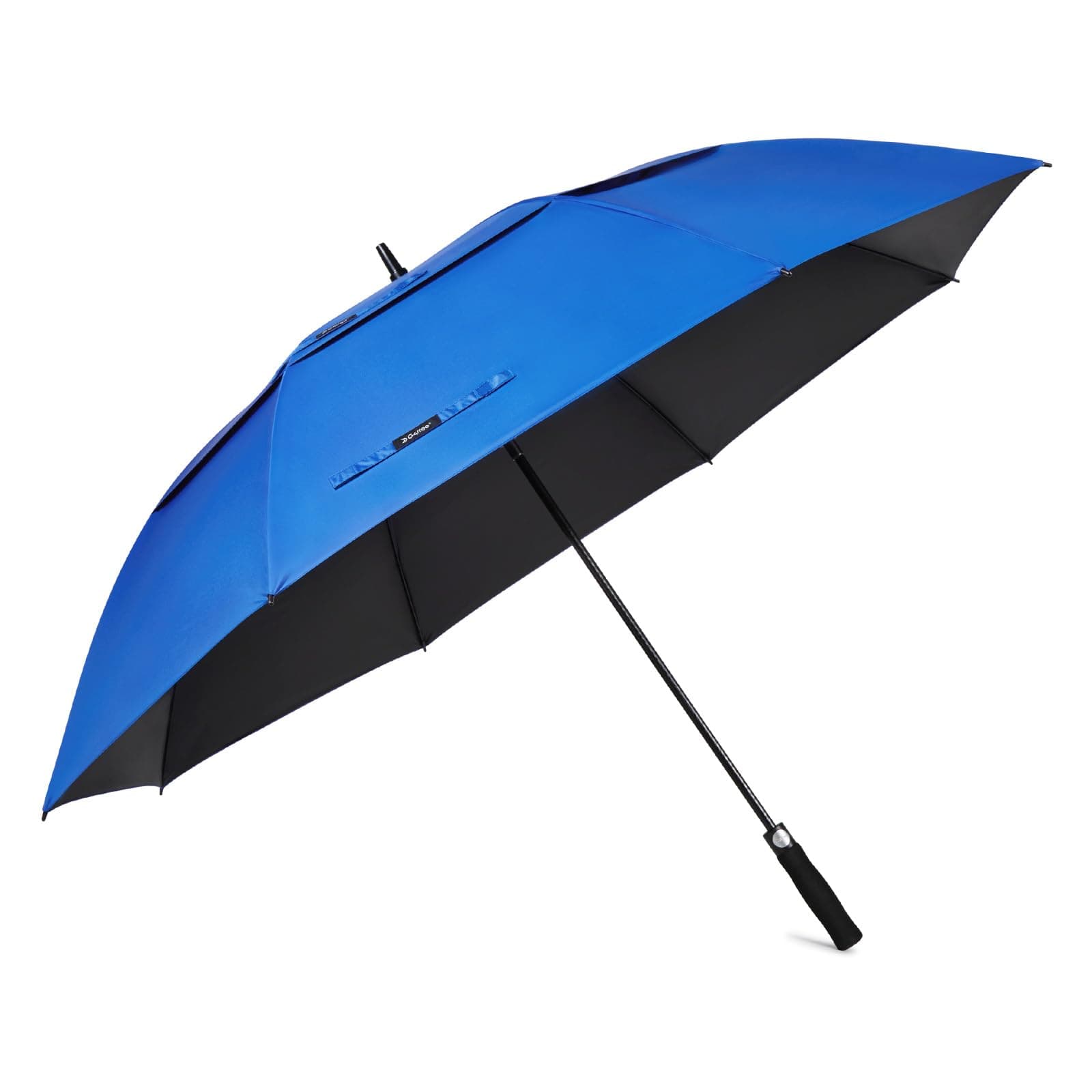 G4Free 46/54/62/68/72/80 Inch UV Protection Windproof Sun and Umbrella Golf Umbrella Auto Open Double Canopy Ventilated Plus Size for Men and Women