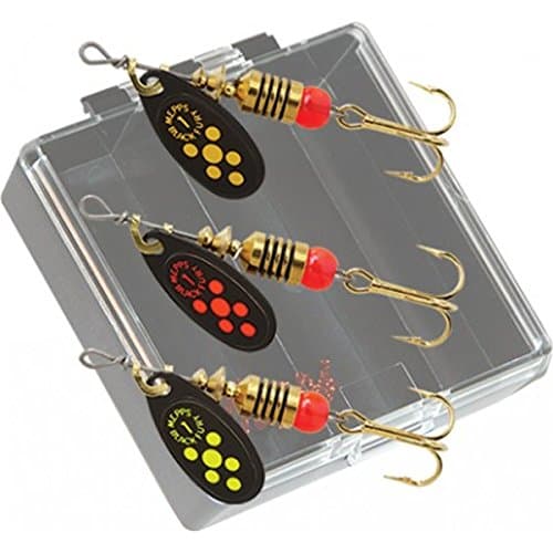 Mepps Black Fury Plain Trout Fishing Lure Pocket Pack