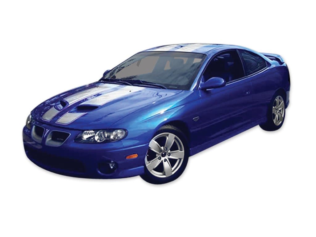 2005 2006 Pontiac GTO Decals & Stripes Kit - White