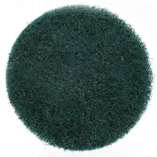 10PCS 5inch 125mm Back Velvet Nylon Round Cleaning Polishing Cloth Disc Industrial Rust Polished Clean Scouring Pad Grit 220-600
