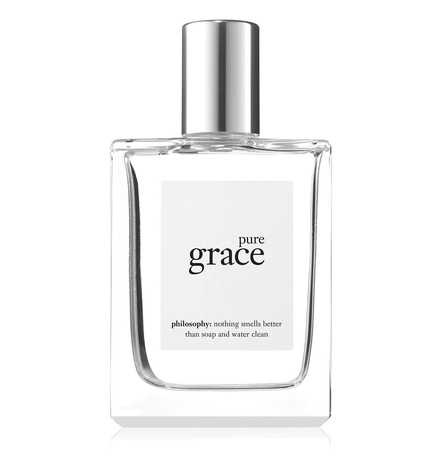 philosophy pure grace - crisp & clean women's perfume - with notes of water lily, leafy greens & musk - long lasting fragrance