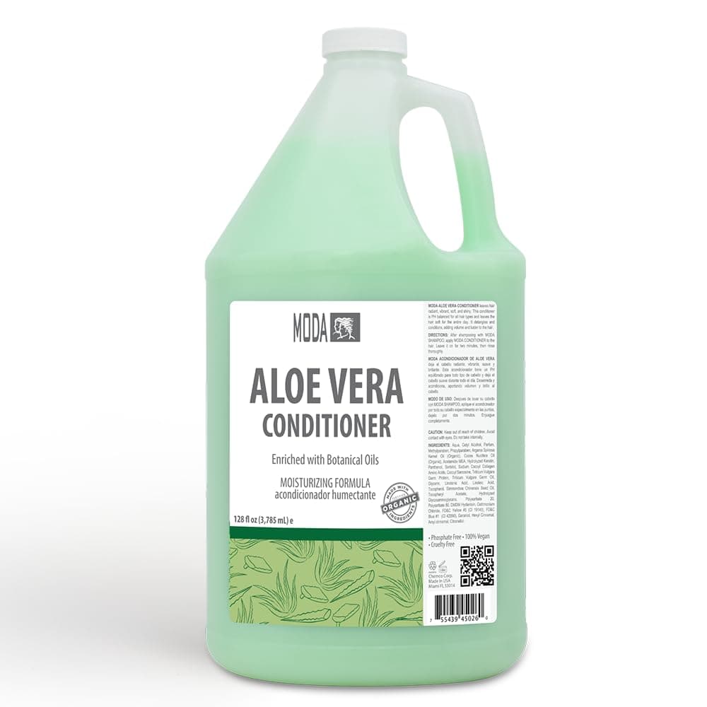 Professional Aloe Vera Conditioner Professional Hair Conditioner High-Volume Backbar Treatment & Technical Service Prep Boutique Science for Predictable Results 1 Gallon