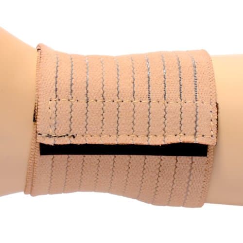 Wrist Support Wrap Around Wrist Elastic Black