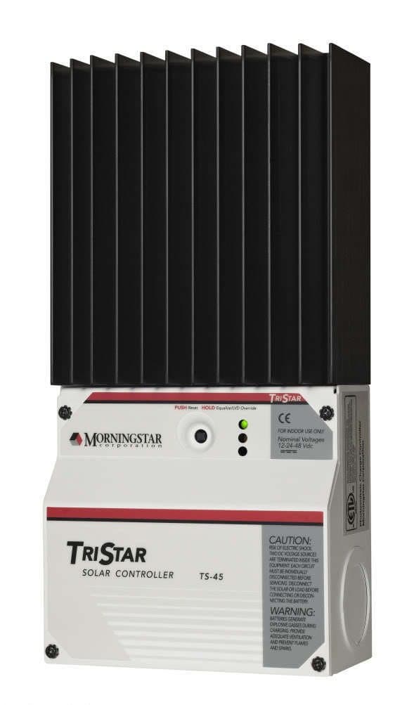 Converters & Inverters Morningstar TS 45 TriStar-45 amp 12/24/48 volt Solar Charge Controller