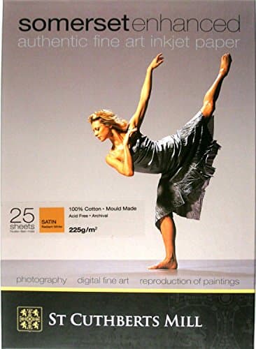 Somerset Enhanced Fine Art Inkjet Paper - Satin (330x483mm) - 25 sheets
