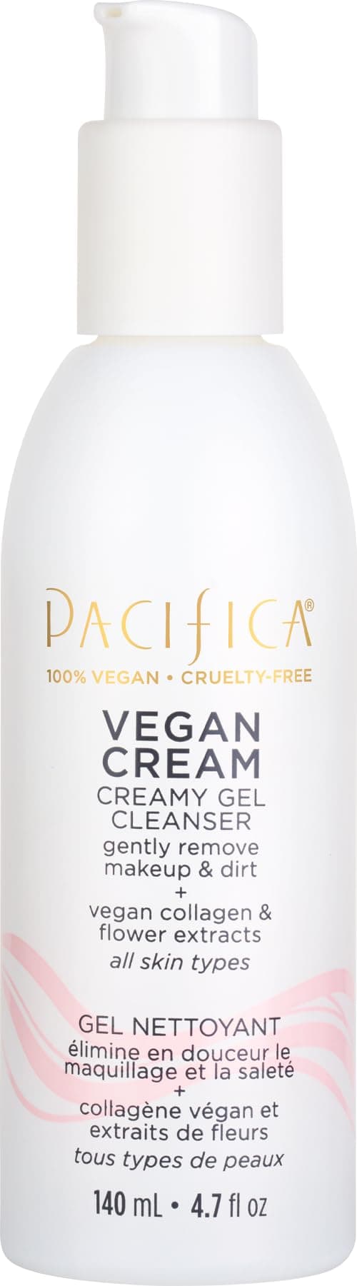Pacifica Vegan Cream Creamy Gel Cleanser 4.7 oz