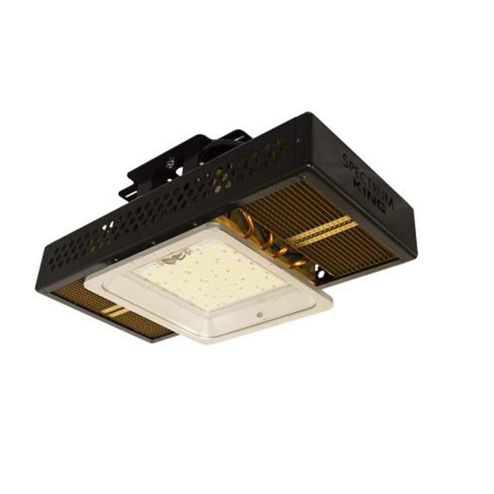 Spectrum King SK602 630 Watt LED Grow Light with 120 Reflector, 240V (Black & Gold)