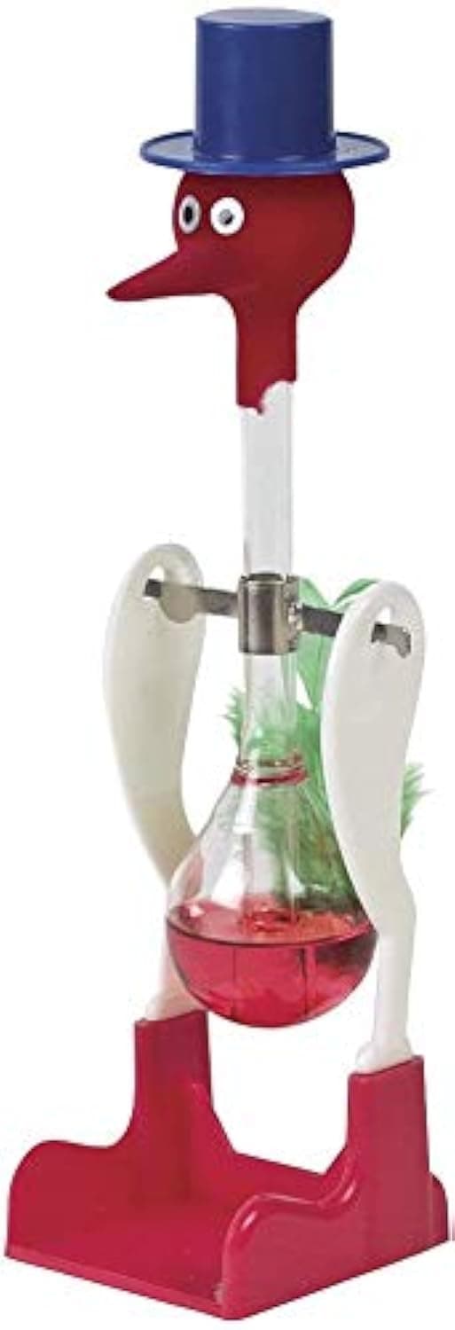 C&H Solutions Drinking Bird,Nostalgic Drinking Bird (Red), Adults