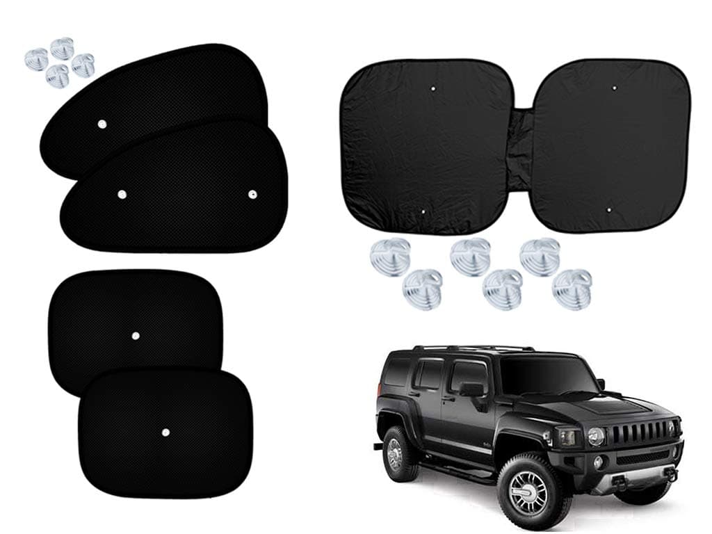 Suredale Car Auto Window Side and Front Sunshade Curtains for - Hummer H3