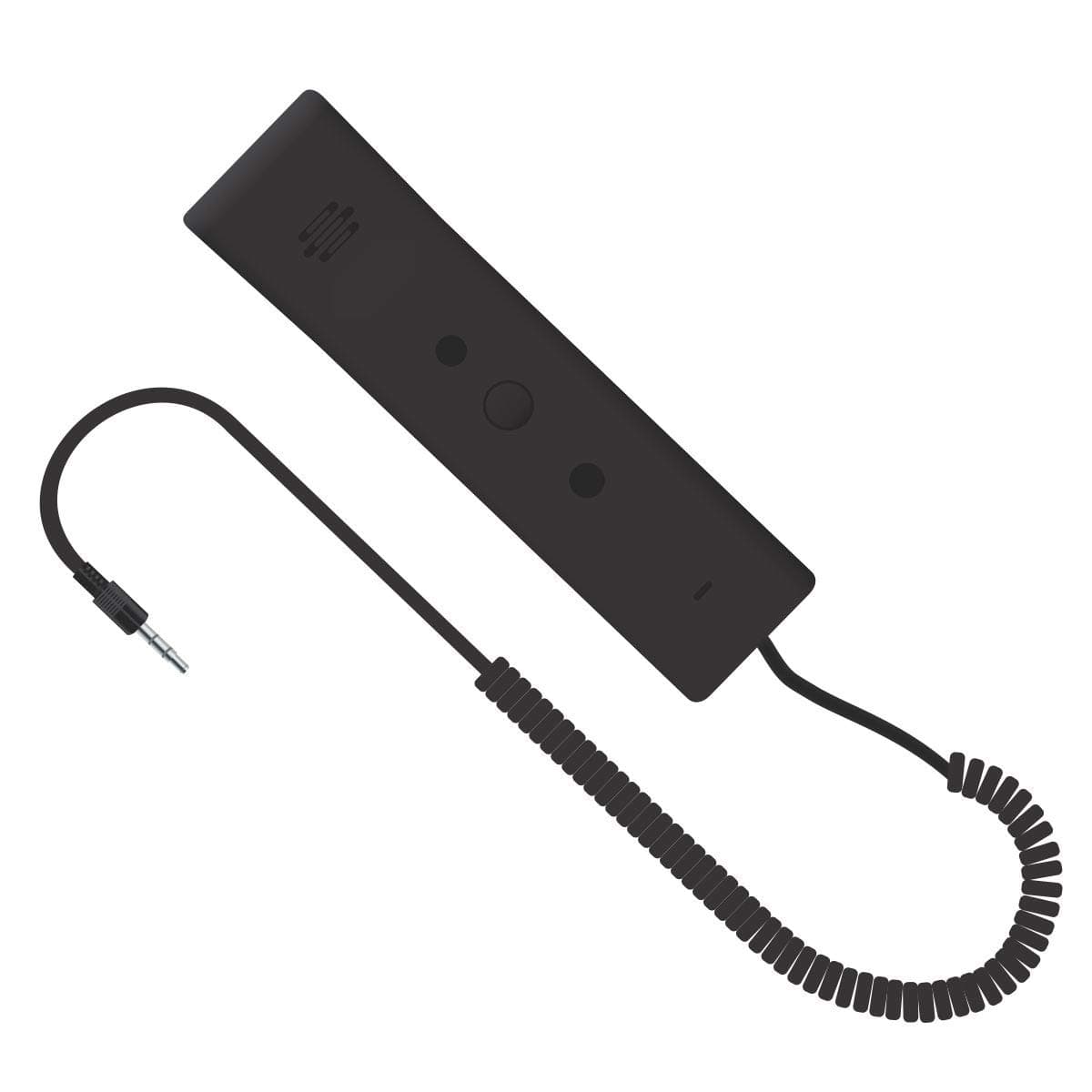 Portronics Retro Phoni 3 On-Ear Wired Handset for Calling with 3.5mm (Black, with Mic) Retro Phoni 3 On-Ear Wired Handset for Calling with 3.5mm (Black, with Mic)