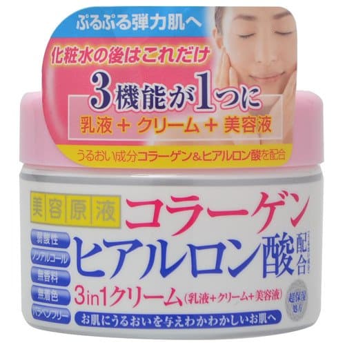 Cosmetic Tex Roland Three in One Cream Collagen&Hyaluronic Acid - 180g (Harakjuku Culture Pack)