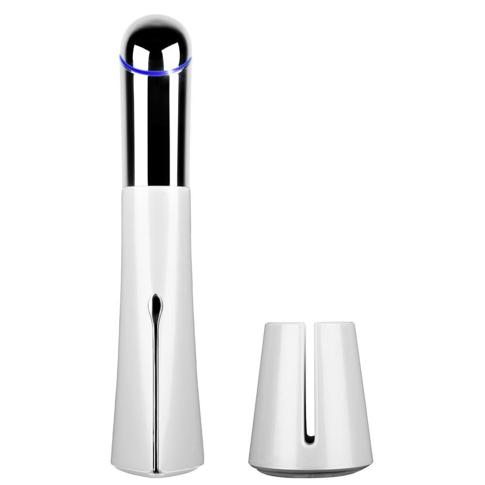 Beauty Device Eye and Face Wrinkle Remover Electric Vibration with Red and Blue LED Light & Heat Therapy