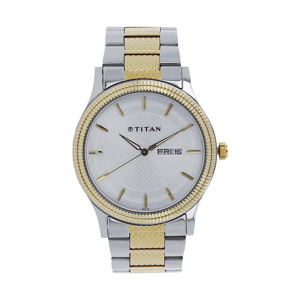 Octane Analog Silver Dial Men's Watch - 1650BM03