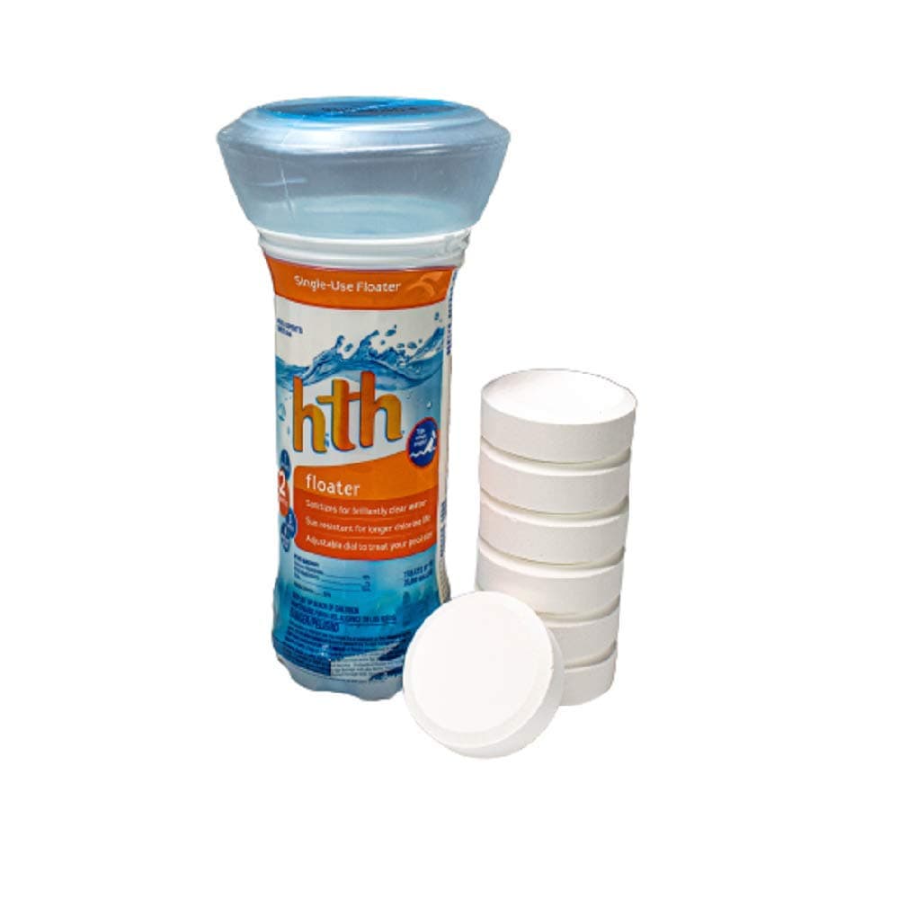 Innovative Water Care HTH Pool Single-Use Chlorinating Floater, 3 lbs (1)