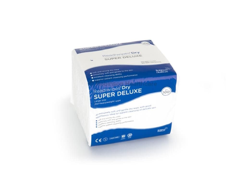 Readiwipes Dry - Super Deluxe Large 1 X Pack of 100