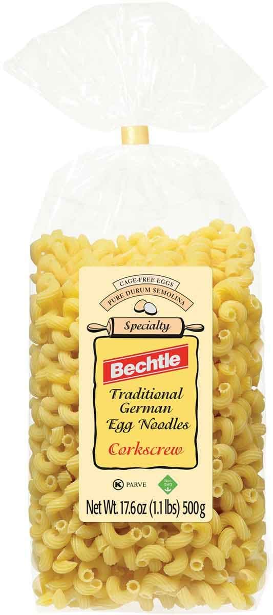 Corkscrew Traditional German Egg Noodles, 17.6 Ounce